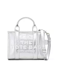 MARC JACOBS | Ledertasche - Tote Bag THE SMALL TOTE LEATHER | Argento