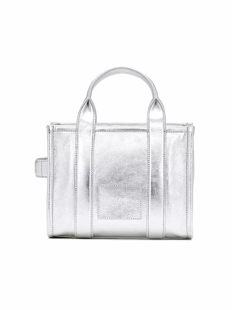 MARC JACOBS | Borsa in pelle - Tote Bag THE SMALL TOTE LEATHER | Argento