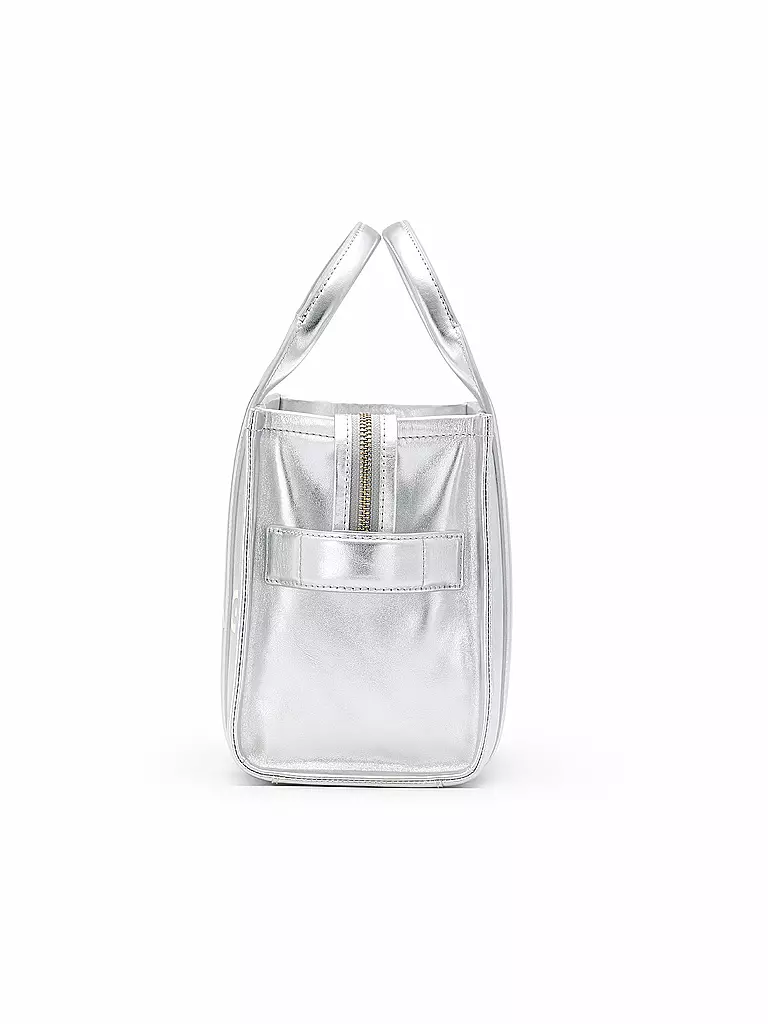 MARC JACOBS | Borsa in pelle - Tote Bag THE SMALL TOTE LEATHER | Argento