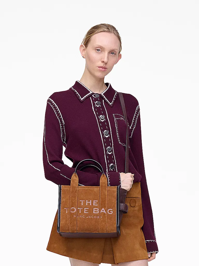 MARC JACOBS | Borsa in pelle - Tote Bag THE SMALL TOTE | Cammello