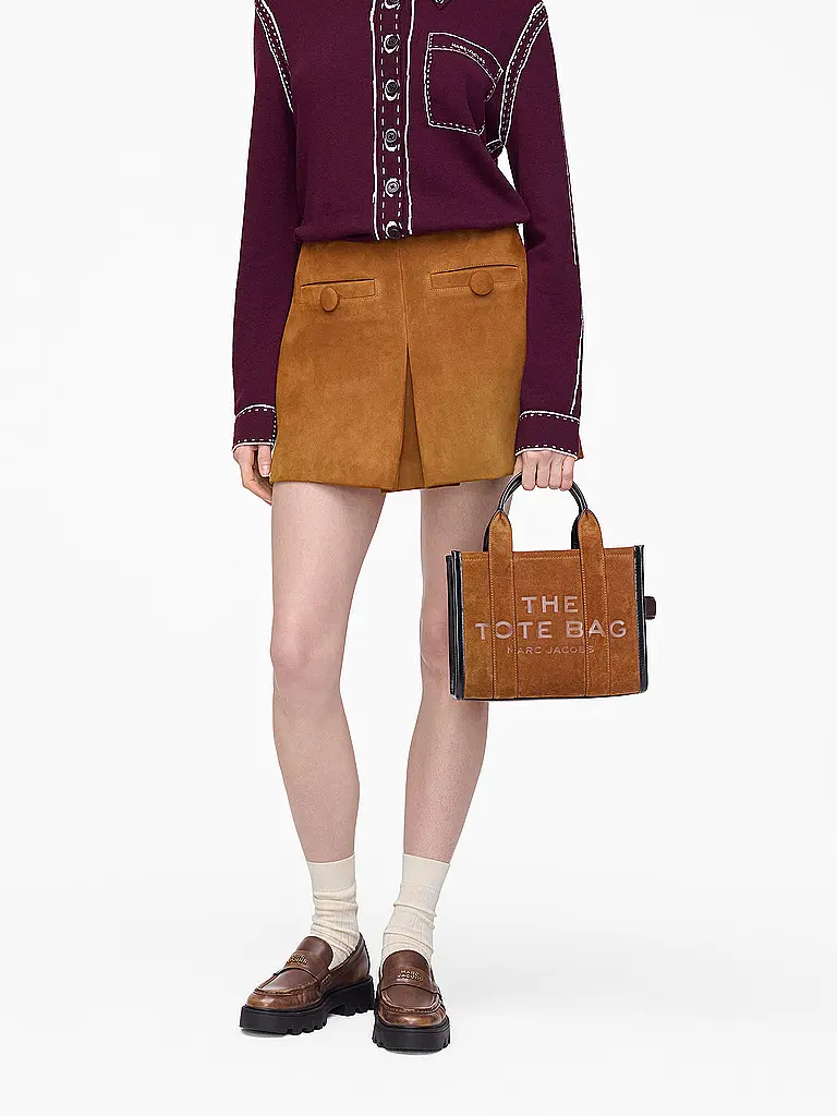 MARC JACOBS | Borsa in pelle - Tote Bag THE SMALL TOTE | Cammello