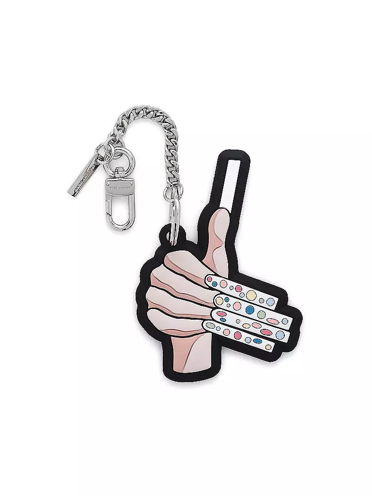 MARC JACOBS | Ciondolo per borsa THE MARC MANI CHARM | Nero