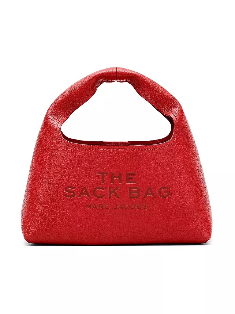 MARC JACOBS | Ledertasche - Henkeltasche THE MINI SACK  | Rosso