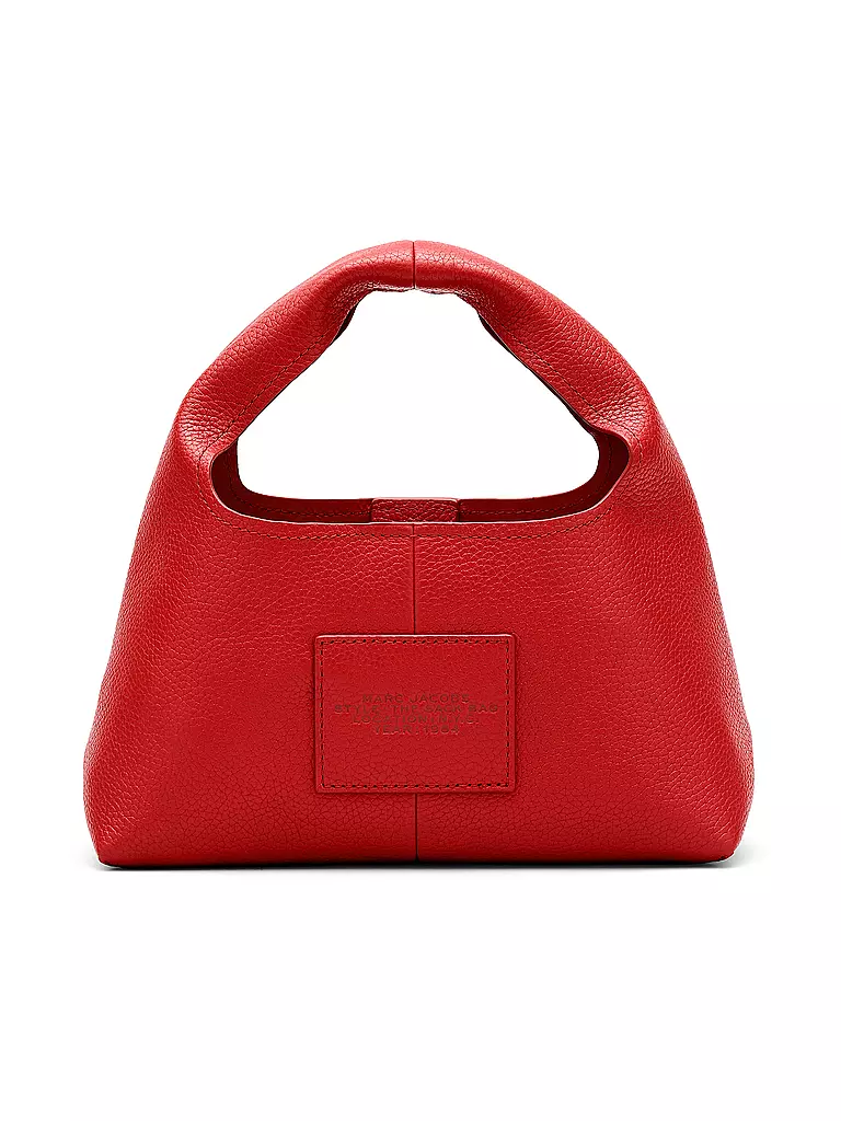 MARC JACOBS | Ledertasche - Henkeltasche THE MINI SACK  | Rosso
