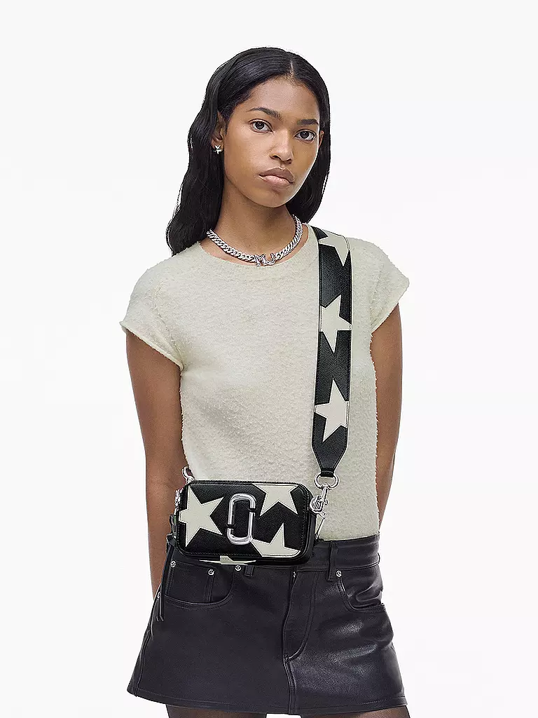 MARC JACOBS | Ledertasche - Mini Bag  THE SNAPSHOT STARS | Nero