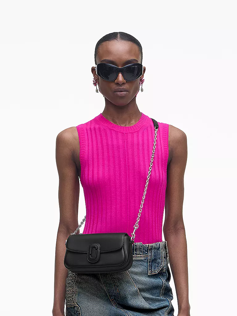 MARC JACOBS | Ledertasche - Mini Bag THE CLOVER SHOULDERBAG | Nero