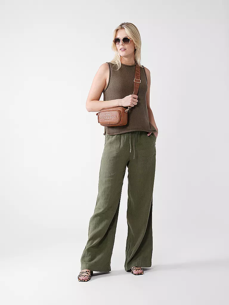 MARC JACOBS | Ledertasche - Mini Bag THE CROSSBODY | Cammello