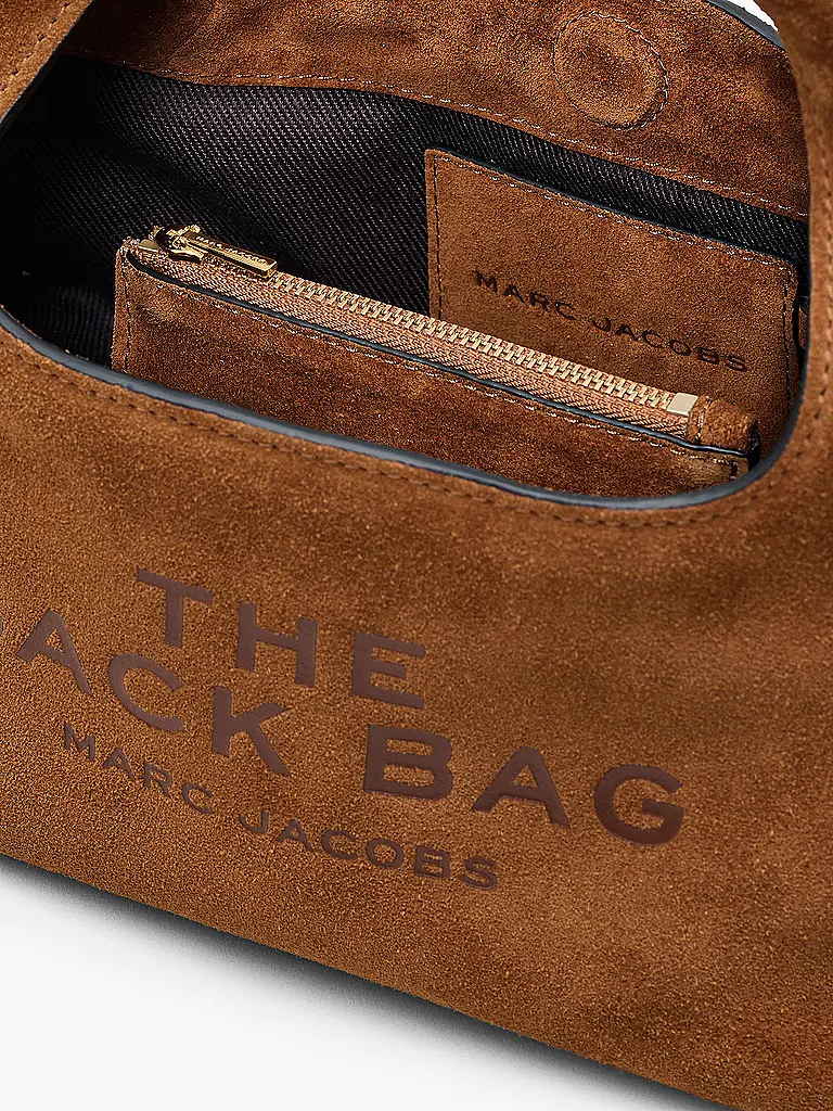 MARC JACOBS | Ledertasche - Mini Bag THE MINI SACK | Cammello