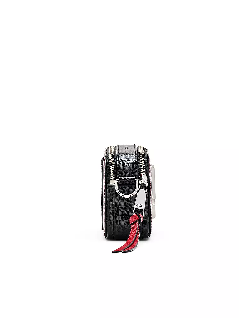 MARC JACOBS | Ledertasche - Mini Bag THE SNAPSHOT  | Rosso scuro