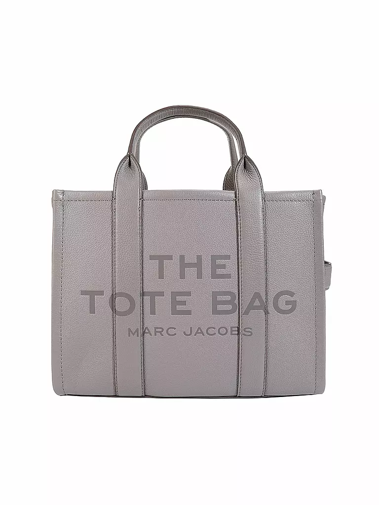 MARC JACOBS | Ledertasche - Tote Bag THE MEDIUM TOTE BAG LEATHER  | Grigio