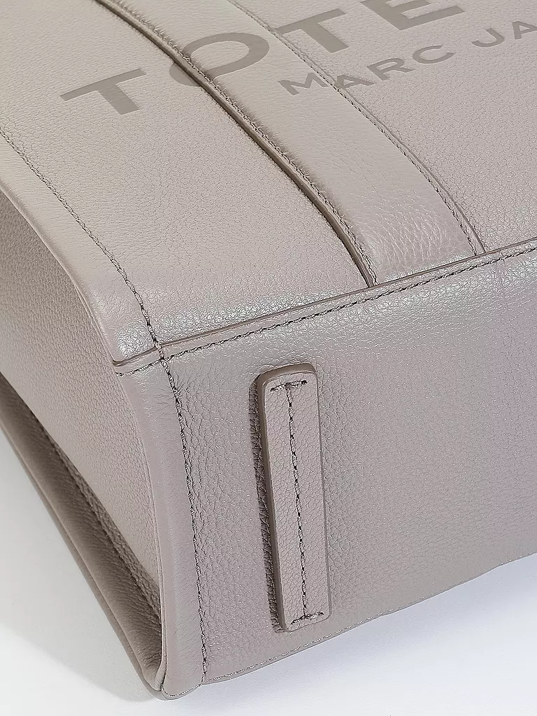MARC JACOBS | Ledertasche - Tote Bag THE MEDIUM TOTE BAG LEATHER  | Grigio