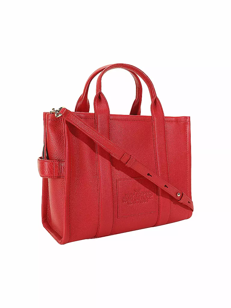 MARC JACOBS | Ledertasche - Tote Bag THE MEDIUM TOTE BAG LEATHER | Rosso