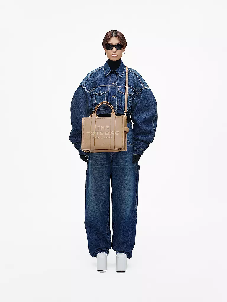 MARC JACOBS | Ledertasche - Tote Bag THE MEDIUM TOTE LEATHER | Cammello