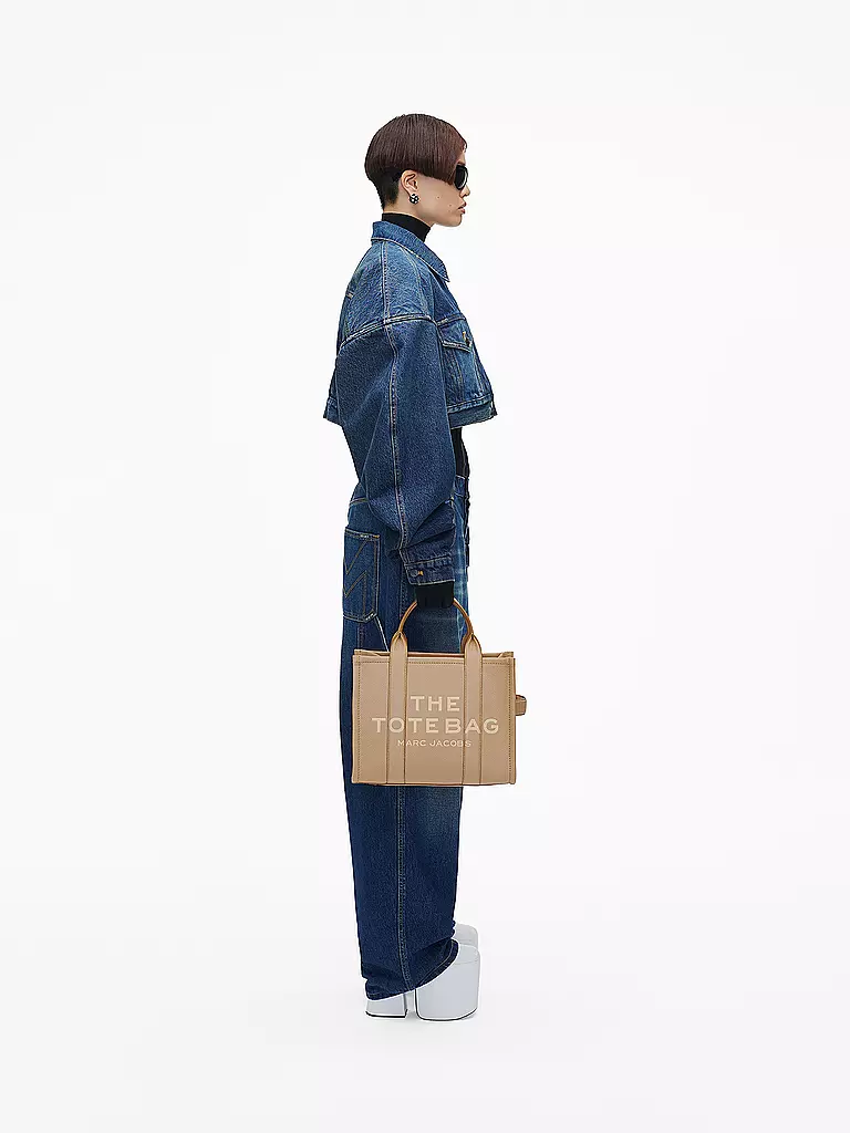 MARC JACOBS | Ledertasche - Tote Bag THE MEDIUM TOTE LEATHER | Cammello