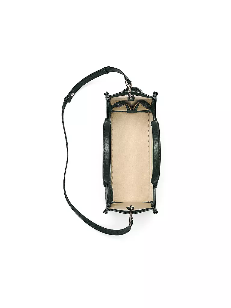 MARC JACOBS | Ledertasche - Tote Bag THE MEDIUM TOTE LEATHER | Verde scuro