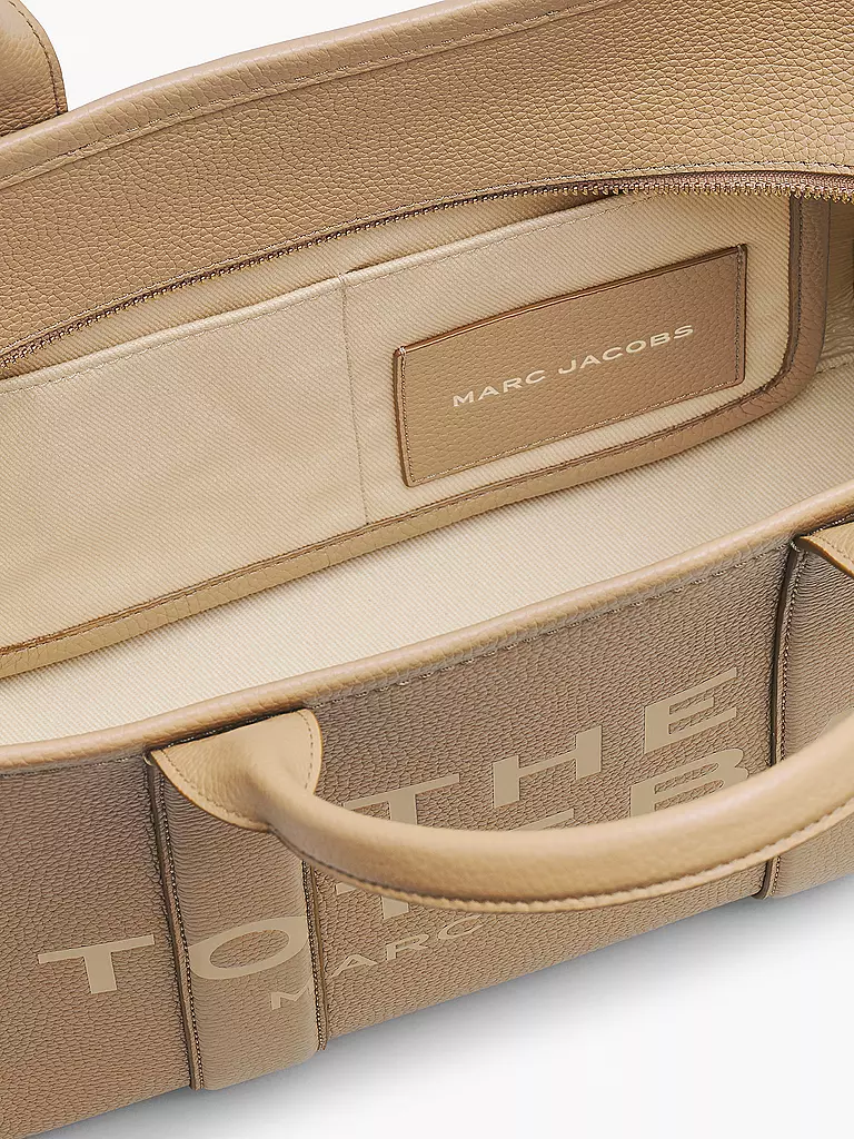 MARC JACOBS | Ledertasche - Tote Bag THE MEDIUM TOTE LEATHER | Cammello