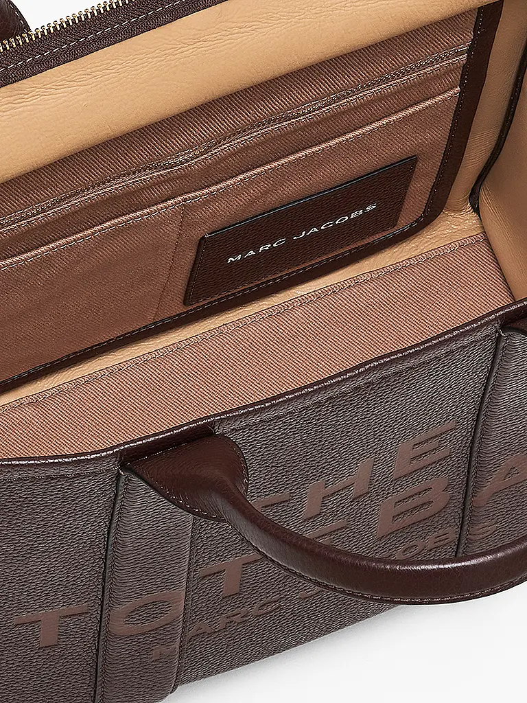 MARC JACOBS | Ledertasche - Tote Bag THE MEDIUM TOTE LEATHER | Marrone