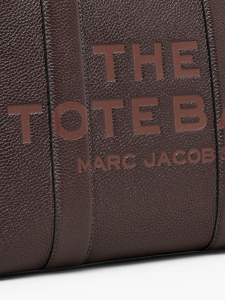 MARC JACOBS | Ledertasche - Tote Bag THE MEDIUM TOTE LEATHER | Marrone