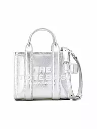 MARC JACOBS | Ledertasche - Tote Bag THE MINI TOTE | Argento
