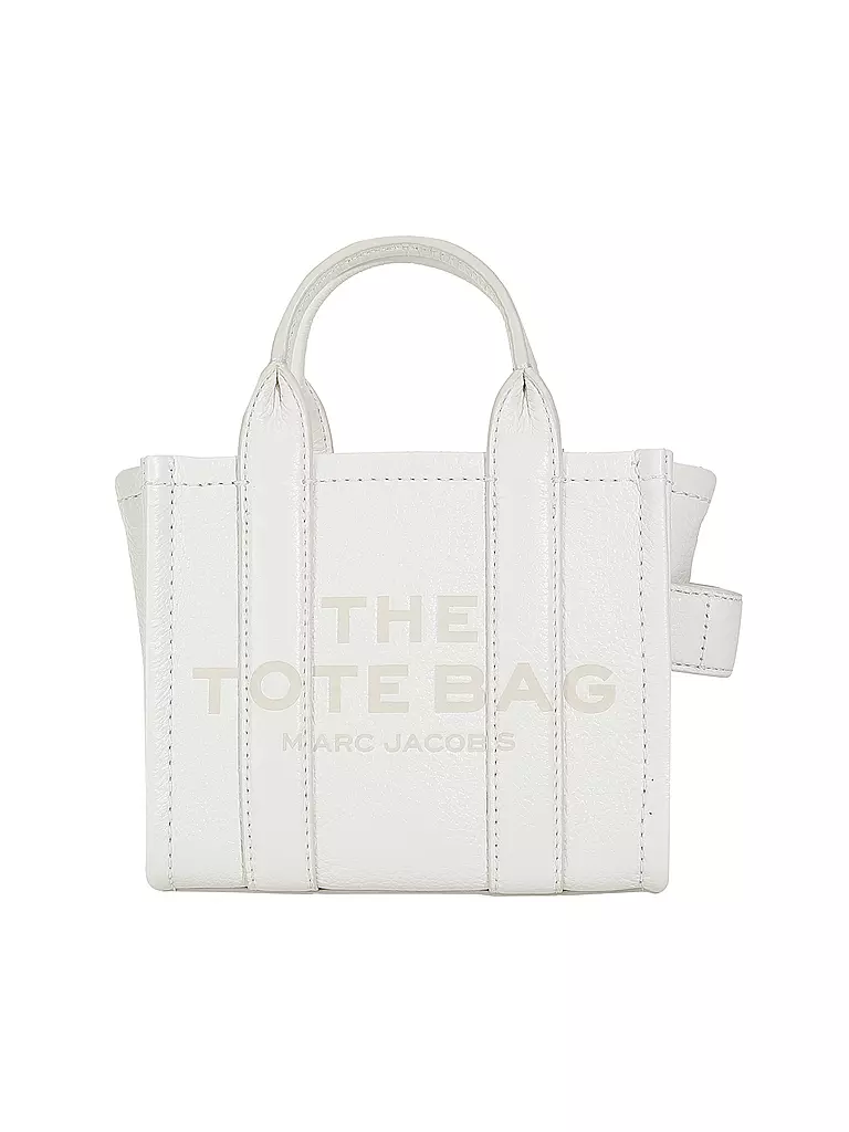 MARC JACOBS | Ledertasche - Tote Bag THE MINI TOTE | Bianco