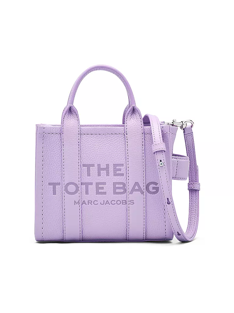 MARC JACOBS | Ledertasche - Tote Bag THE MINI TOTE | Lilla
