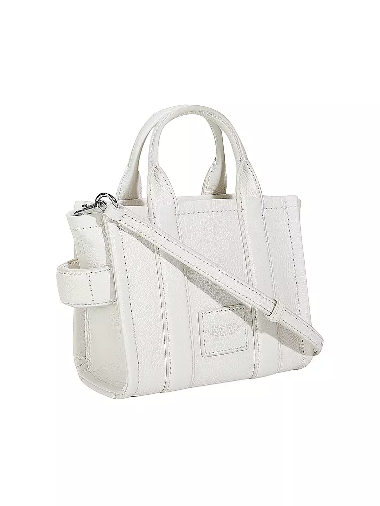 MARC JACOBS | Ledertasche - Tote Bag THE MINI TOTE | Bianco