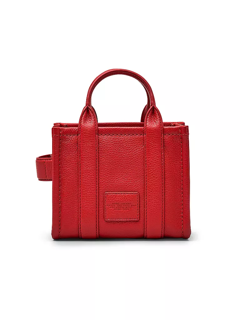 MARC JACOBS | Ledertasche - Tote Bag THE MINI TOTE | Rosso