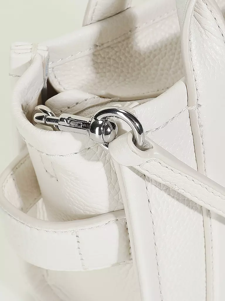 MARC JACOBS | Ledertasche - Tote Bag THE MINI TOTE | Bianco