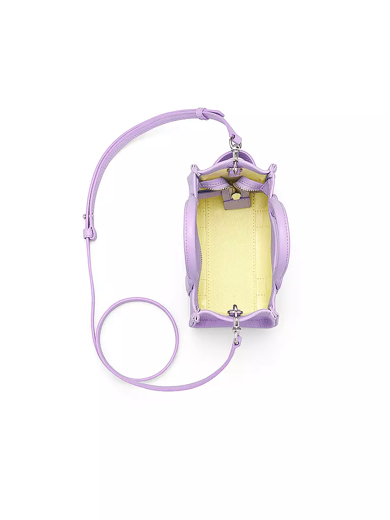 MARC JACOBS | Ledertasche - Tote Bag THE MINI TOTE | Lilla