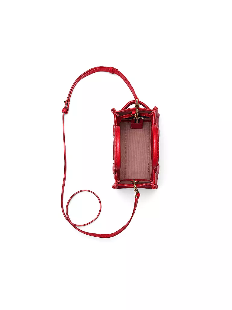 MARC JACOBS | Ledertasche - Tote Bag THE MINI TOTE | Rosso