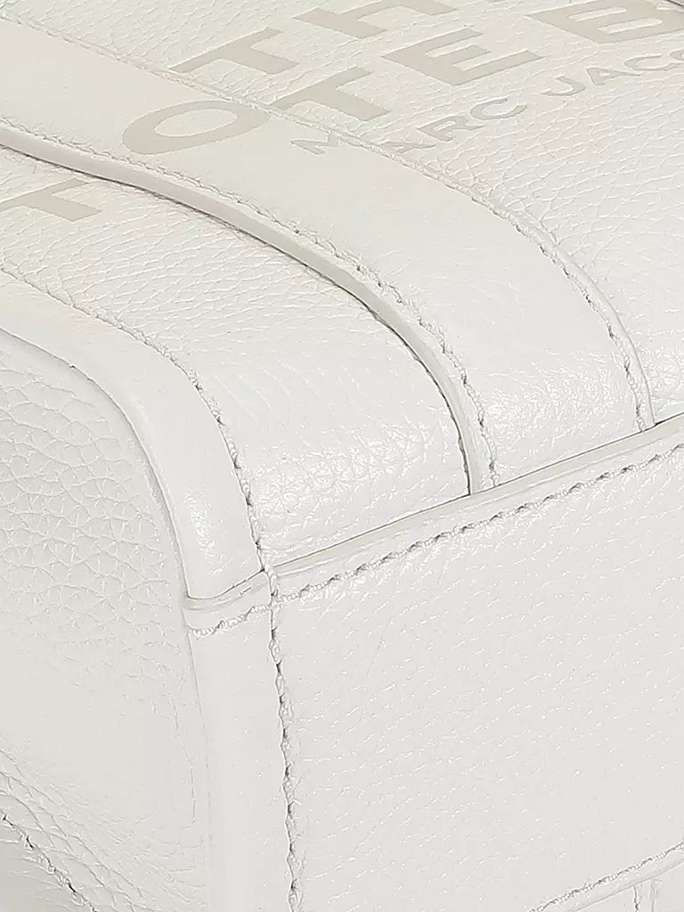 MARC JACOBS | Ledertasche - Tote Bag THE MINI TOTE | Bianco