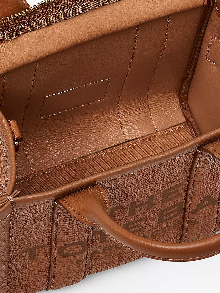 MARC JACOBS | Ledertasche - Tote Bag THE MINI TOTE | Cammello