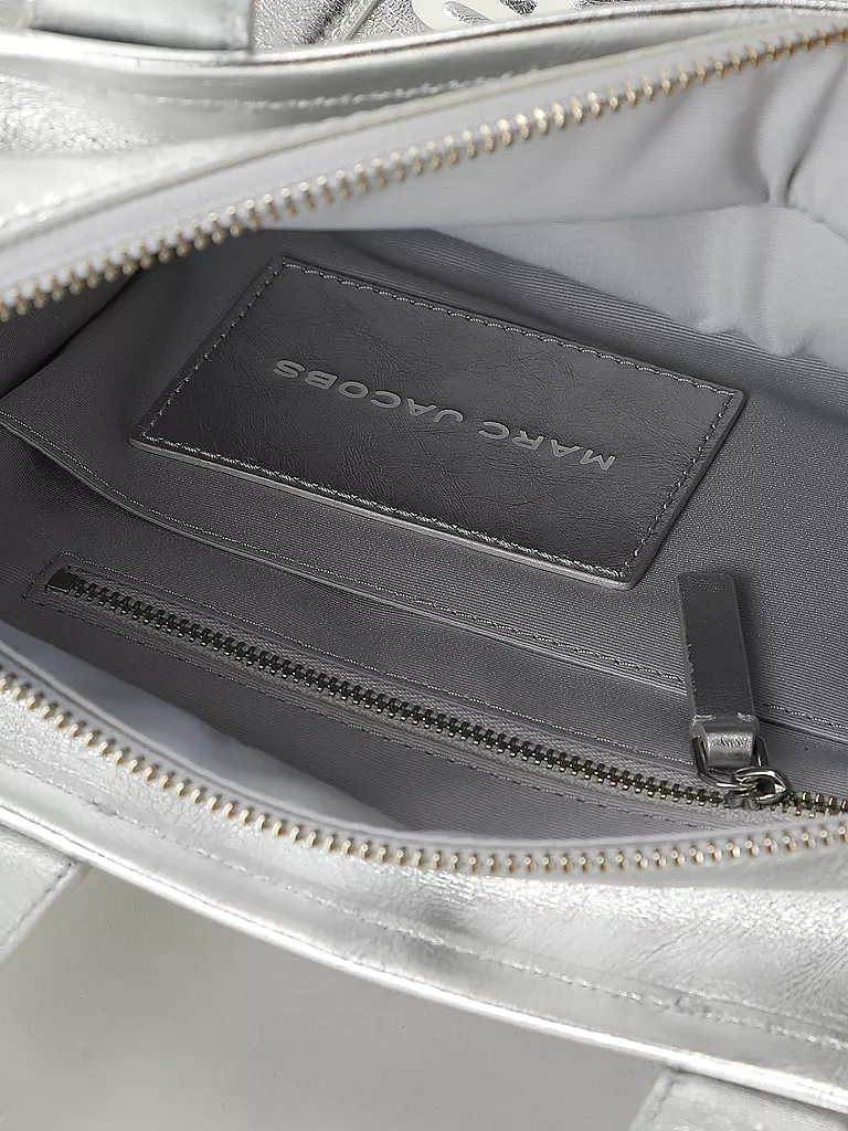 MARC JACOBS | Ledertasche - Tote Bag THE SMALL TOTE LEATHER | Argento