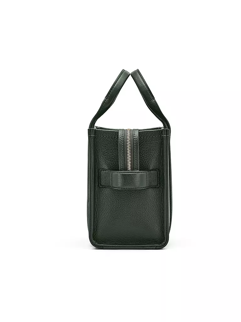 MARC JACOBS | Ledertasche - Tote Bag THE SMALL TOTE LEATHER | Verde scuro