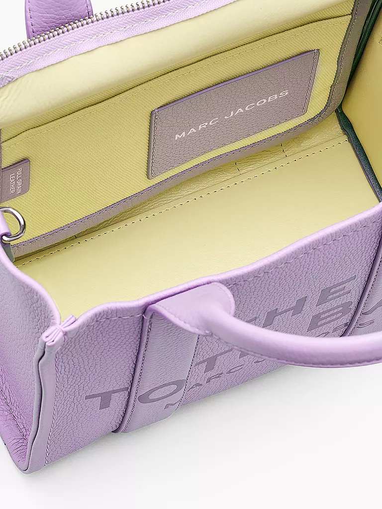 MARC JACOBS | Ledertasche - Tote Bag THE SMALL TOTE LEATHER | Lilla