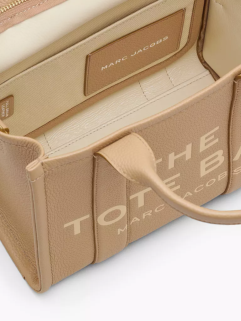 MARC JACOBS | Ledertasche - Tote Bag THE SMALL TOTE LEATHER | Cammello