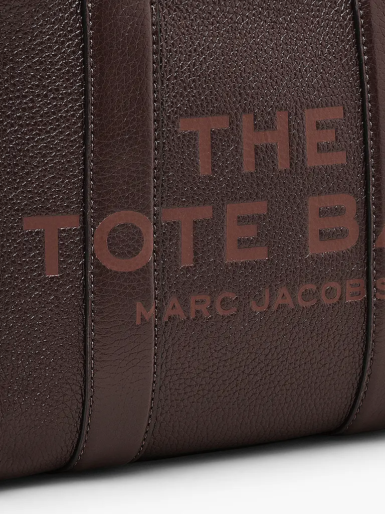 MARC JACOBS | Ledertasche - Tote Bag THE SMALL TOTE LEATHER | Marrone