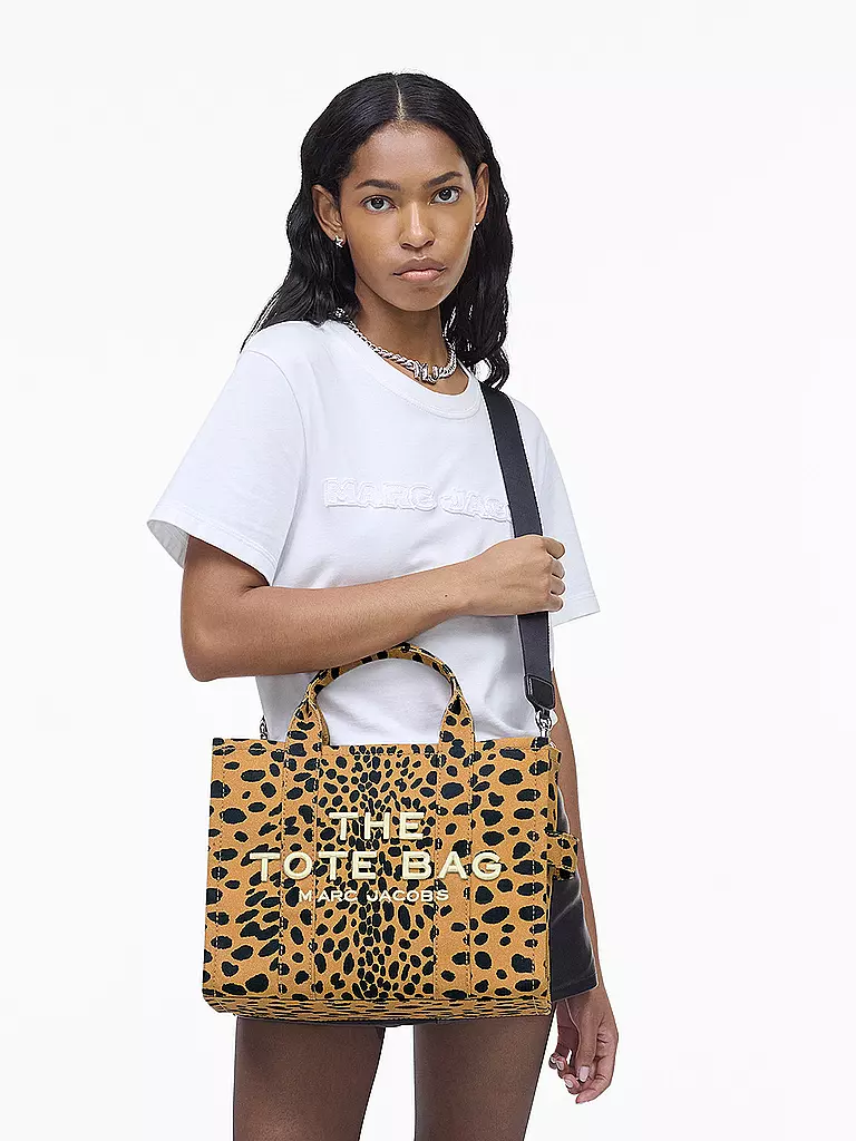 MARC JACOBS | Tasche - Tote Bag THE MEDIUM TOTE CANVAS LEO | Cammello