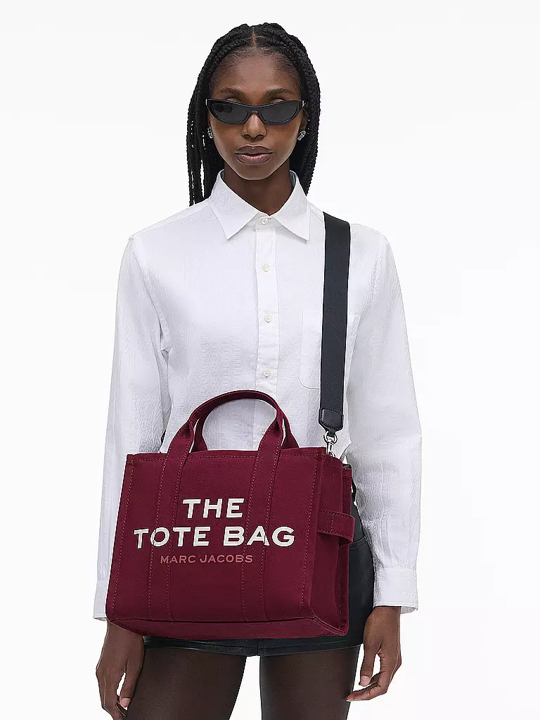 MARC JACOBS | Tasche - Tote Bag THE MEDIUM TOTE CANVAS | Rosso scuro