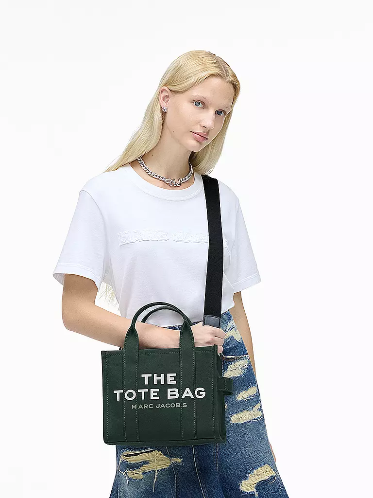 MARC JACOBS | Tasche - Tote Bag THE SMALL TOTE  | Verde scuro