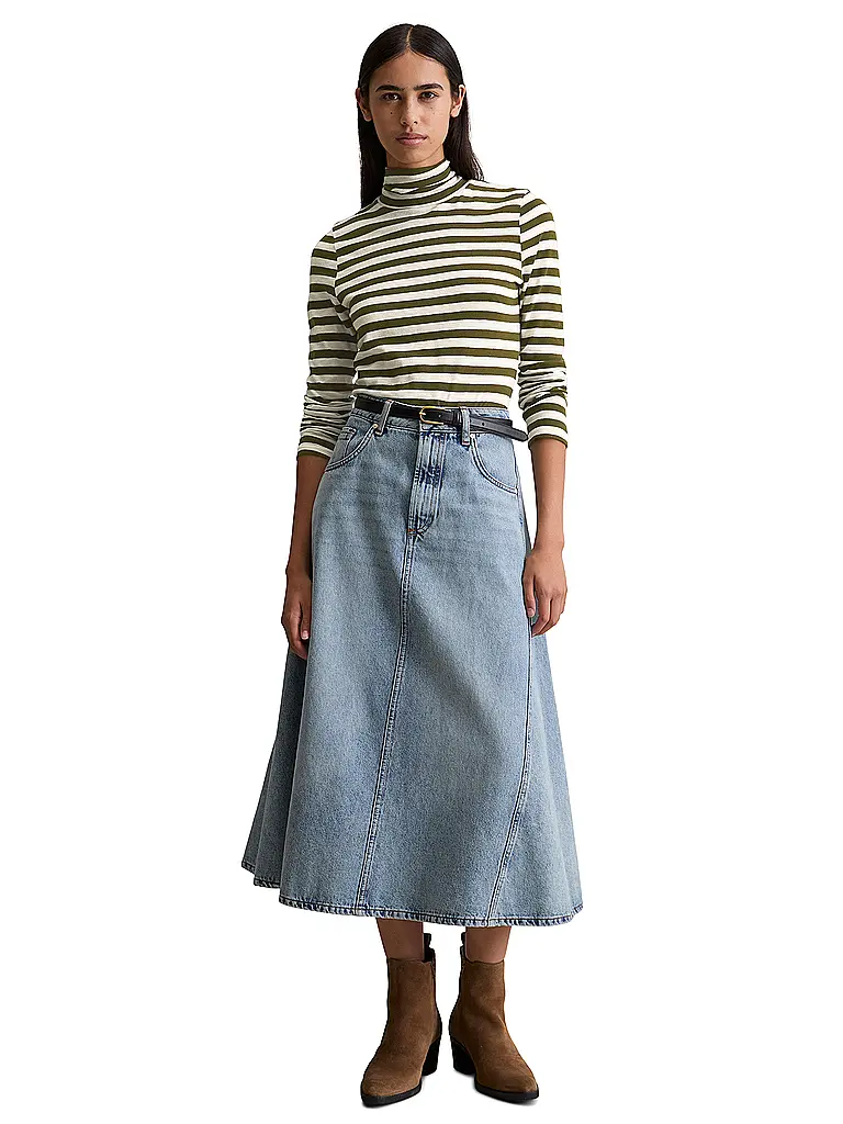 MARC O'POLO DENIM | Dolcevita | Verde scuro