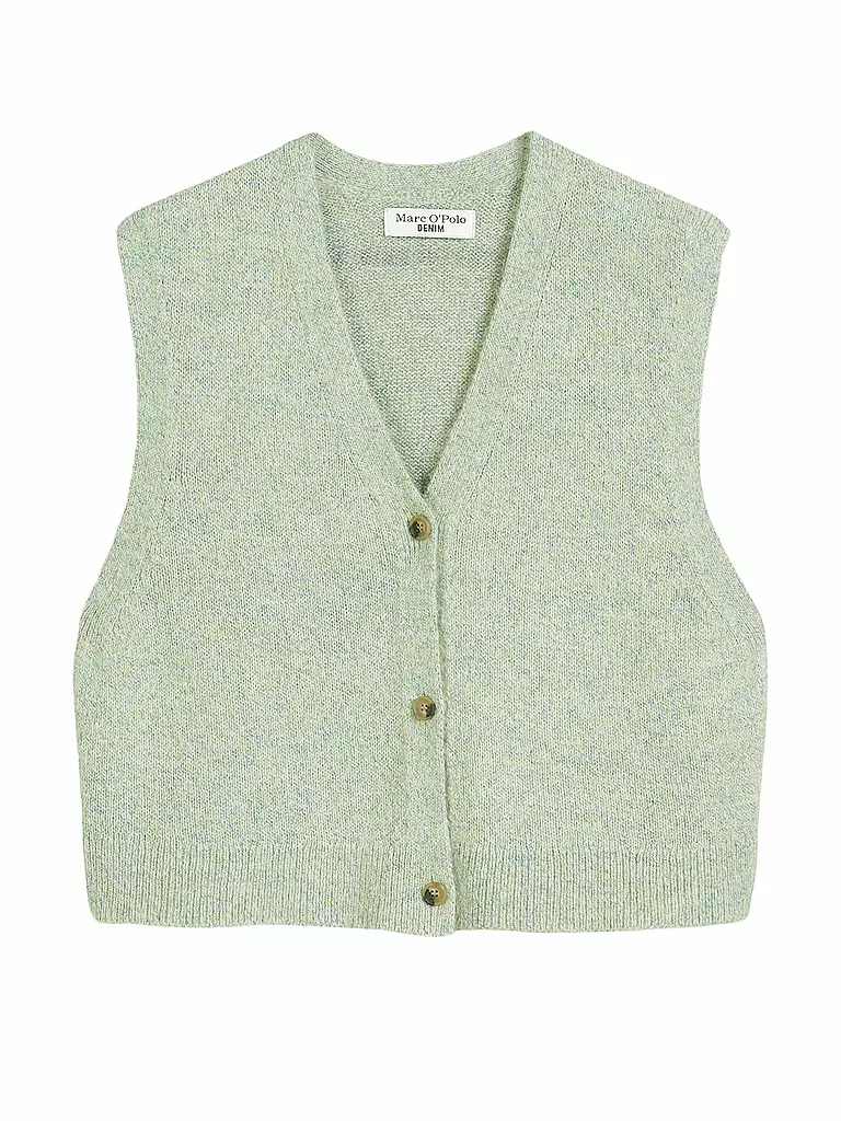 MARC O'POLO DENIM | Gilet in maglia | Verde
