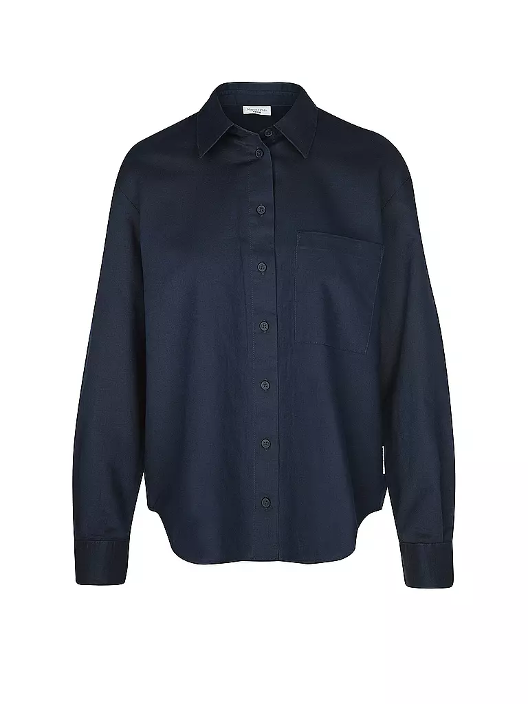 MARC O'POLO DENIM | Hemdbluse  | Blu scuro