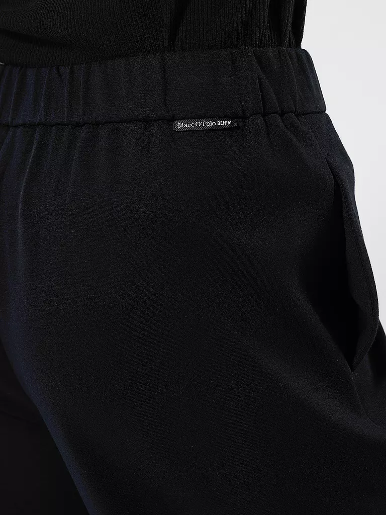 MARC O'POLO DENIM | Hose Wide Leg | Nero