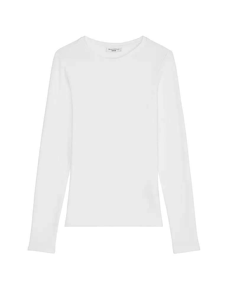 MARC O'POLO DENIM | Langarmshirt | Bianco