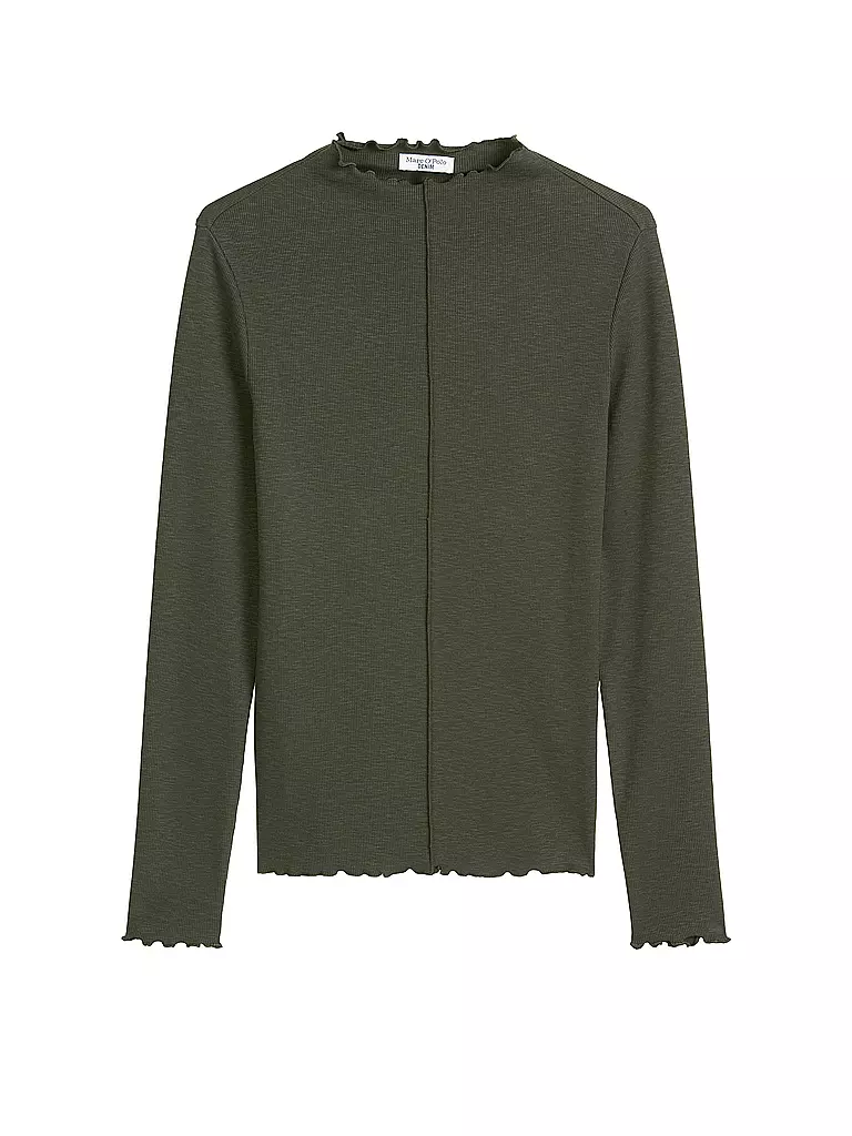 MARC O'POLO DENIM | Maglietta a maniche lunghe | Verde scuro