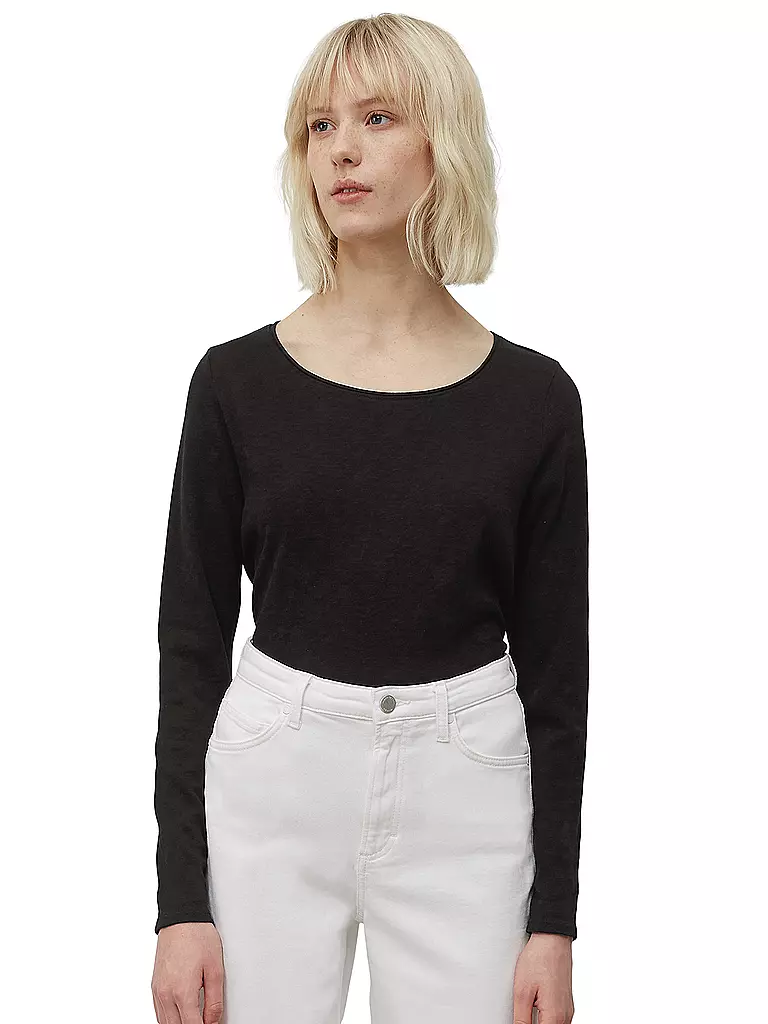 MARC O'POLO DENIM | Maglietta a maniche lunghe | Nero