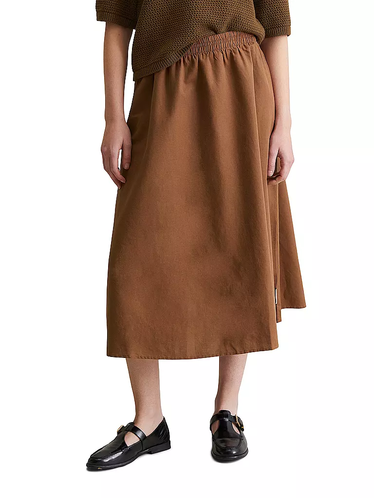 MARC O'POLO DENIM | Midi gonna | Marrone