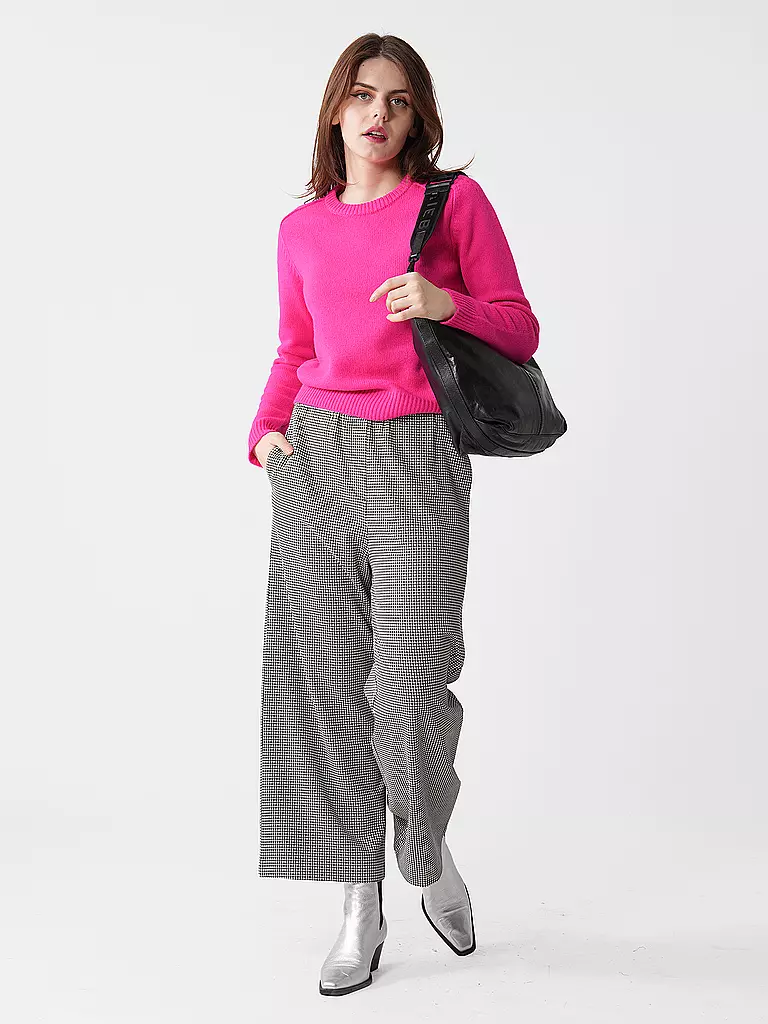 MARC O'POLO DENIM | Pantaloni a gamba larga | Nero