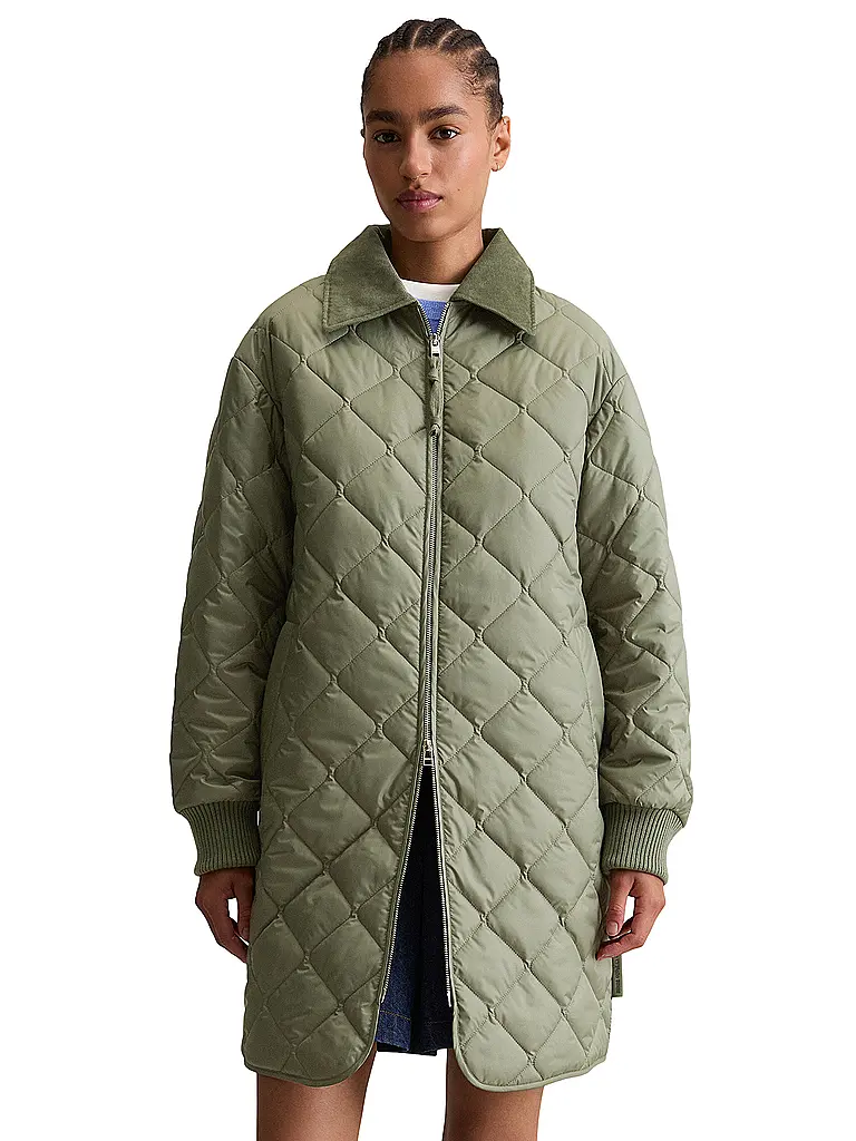 MARC O'POLO DENIM | Piumino trapuntato
Marca: MARC O'POLO DENIM
Colore: verde chiaro
Categorie: Moda,Donna

Lunghezza manica: Manica lunga
Materiale: Poliestere / Poliammide
Forma colletto: Colletto Kent
Motivo: Tinta unita
Vestibilità (capispalla): Ampia
Stile: Pure,Casual | 